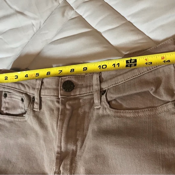 J. Crew stretch tan skinny jeans. Size 28. - Picture 7 of 11